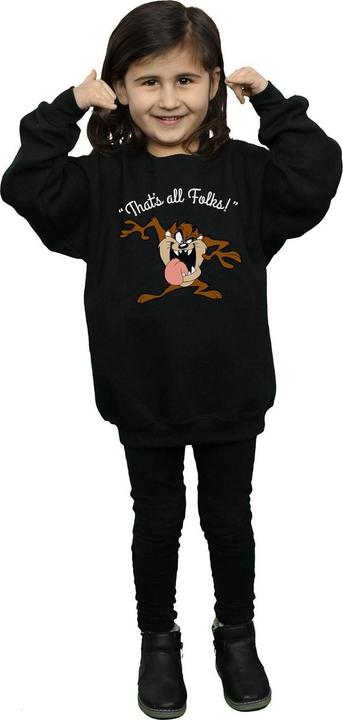 Immagine prodotto Looney Tunes Taz That's All Folks Felpa Ragazze (116)