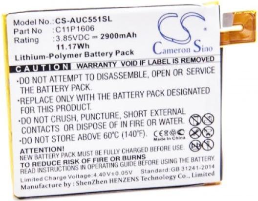 Image du produit ASUS Akku Zenfone 3 Laser Akku ZC551KL, 0B200-02250000, C11P1606, C11-P1606