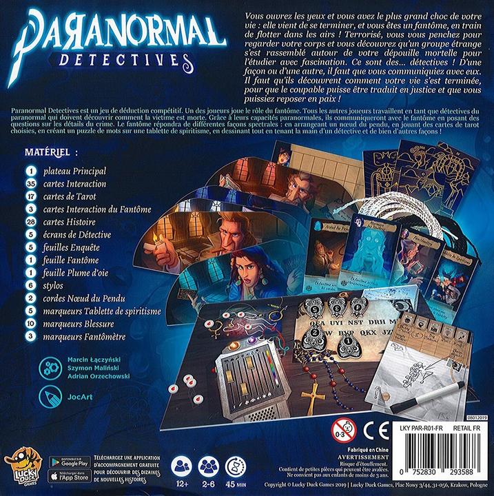 Produktbild Paranormal Detectives (Französisch)