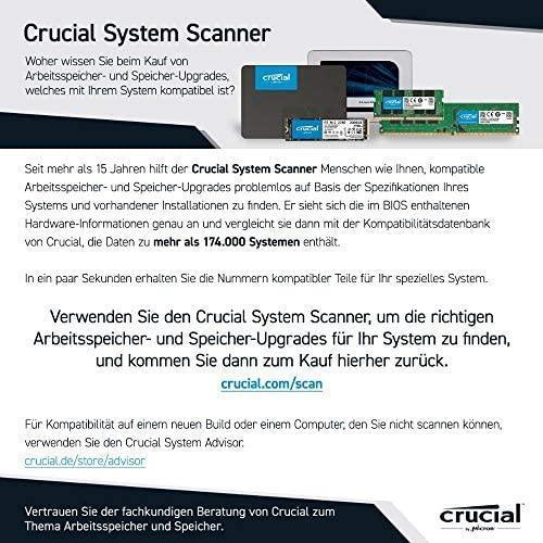 Immagine prodotto Crucial 8 GB, DDR4, 3200 MHz, Notebook, Registrato No, ECC No (3200 MHz, DDR4-RAM, SO-DIMM)