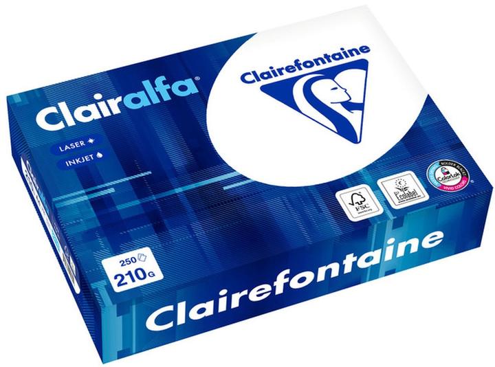 Productafbeelding Clairefontaine Clairalfa (210 g/m², 250 x, A4)