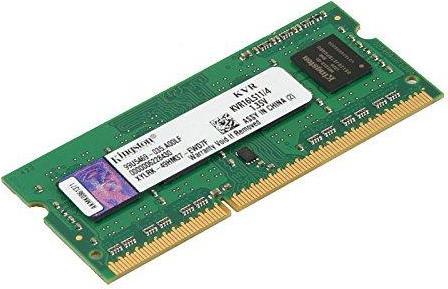 Immagine prodotto Kingston MEMORIA 4GB PC12800 DDR3/SO KVR16LS11/4 (1 x 4GB, 1600 MHz, DDR3-RAM, SO-DIMM)