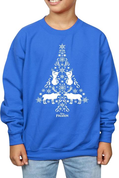 Actual product image Disney Boys Frozen Christmas Tree Sweatshirt (128)