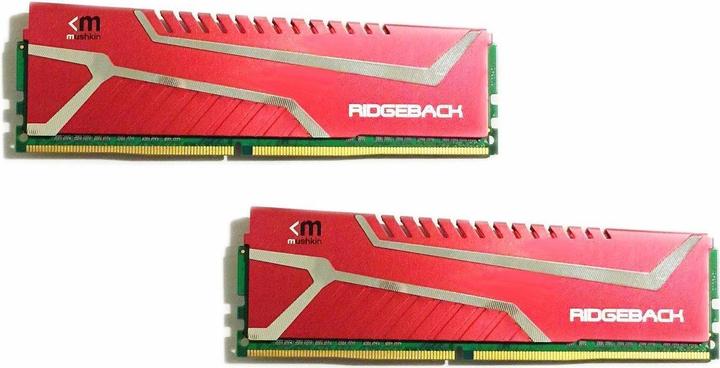 Image du produit Mushkin Enhanced Redline Ridgeback G2 DIMM Kit 32GB, DDR4-2800, CL17-17-17-38 (MRB4U280HHH16GX2) (2 x 16GB, 2800 MHz, RAM DDR4, DIMM)