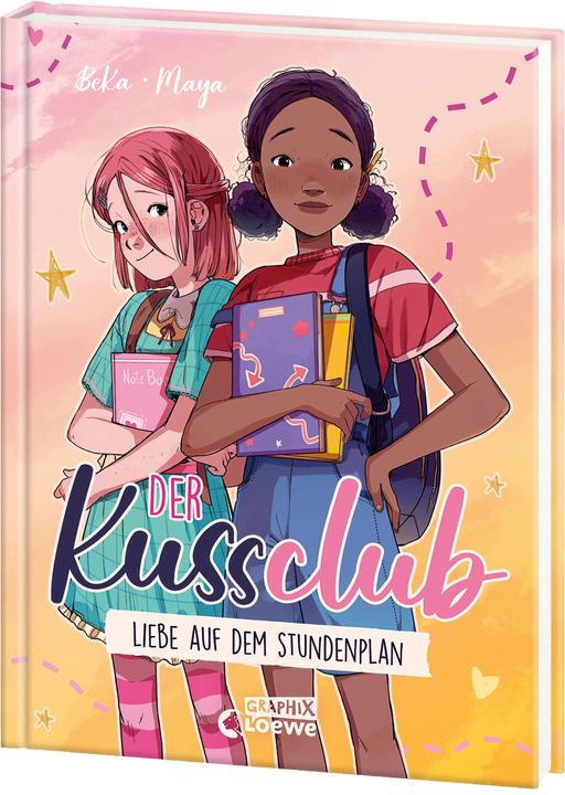 Actual product image Loewe Der Kussclub (Band 1) - Liebe auf dem Stundenplan (German, BeKa, Maya, Annette von der Weppen, Loewe Graphix, 2024)