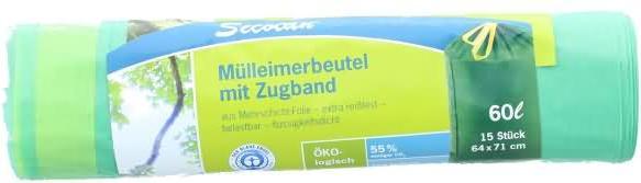 Actual product image Secolan Bin liner (15 x, 60 l)