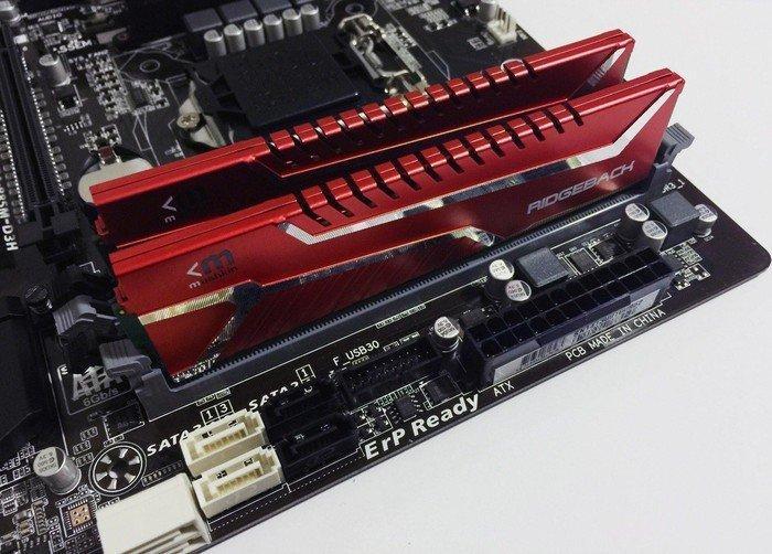 Image du produit Mushkin DDR4 - 16 Go -3466 - CL - 18 - Dual kit - Redline (rouge, MRB4U346JLLM8GX2) (2 x 8GB, 3466 MHz, RAM DDR4, DIMM)