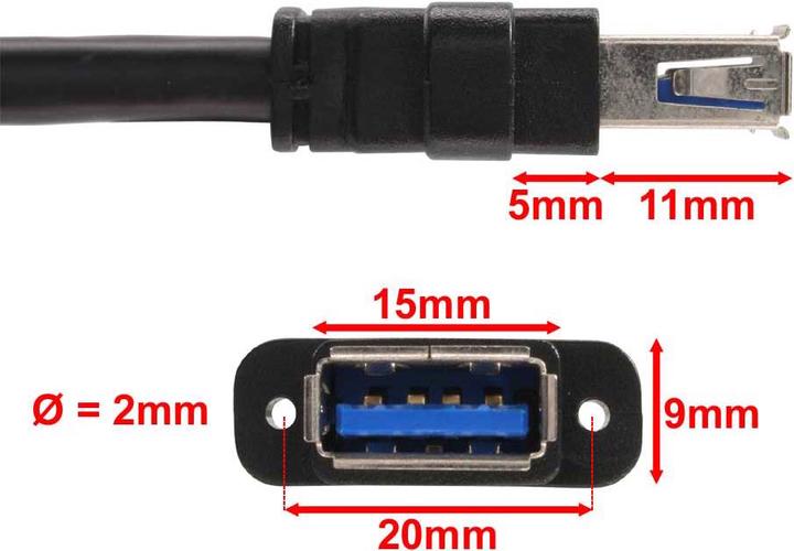 Actual product image InLine Mini PCIe card