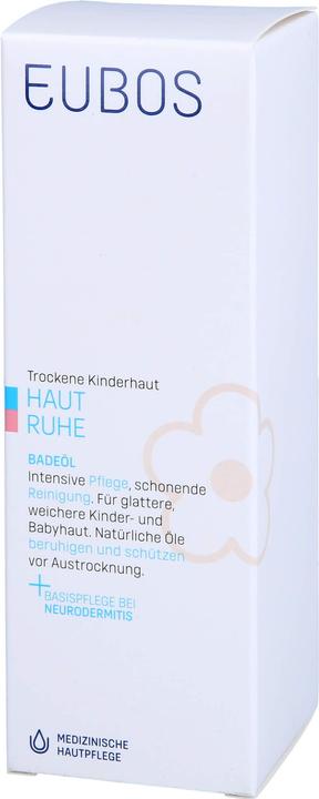 Image du produit Eubos Huile de bain pour enfants PEAU RELAX, 125 ml OEL
