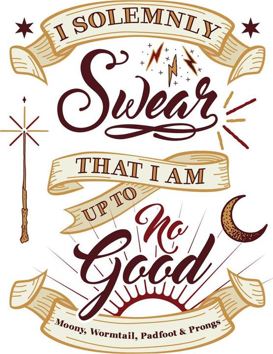 Image du produit Roommates Harry Potter Marauder'S Map Quote Peel And Stick Giant Wall Decals