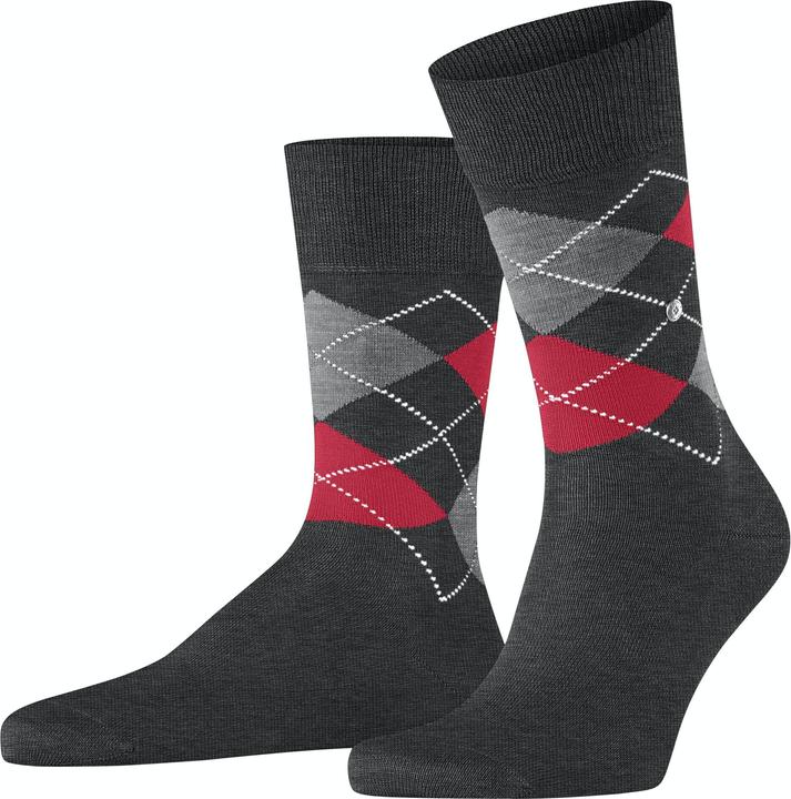 Actual product image Burlington Socken "Manchester" anthrazit (Single pack, 40 - 46)