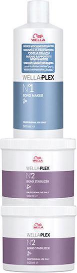 Image du produit Wella Wellaplex Salon Kit No. 1&2 3 x 500 ml (Set soin capillaire)