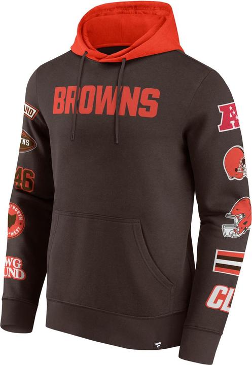 Fanatics Cleveland Browns NFL Sleeve Prints Hoody - S (S)
