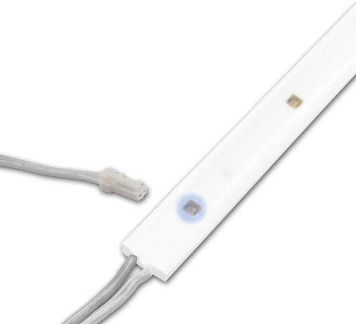 Image du produit Isoled Bande LED UV-C MiniAMP flexible 270nm, 12V DC, 12W, IP54, 116cm, blanc, un. Câble + maleA (116 cm)