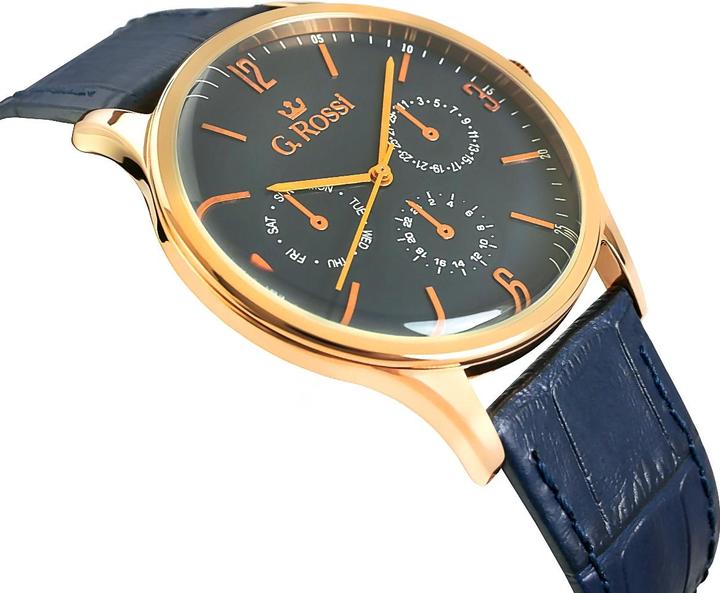 Produktbild Gino Rossi watch 10737A-6F3 (zg258f) blue (42 mm)