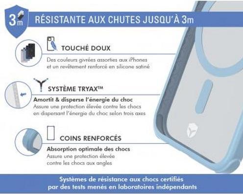 Produktbild Force Case AIR FROST Hülle für iPhone 15 Series (Apple iPhone 15)