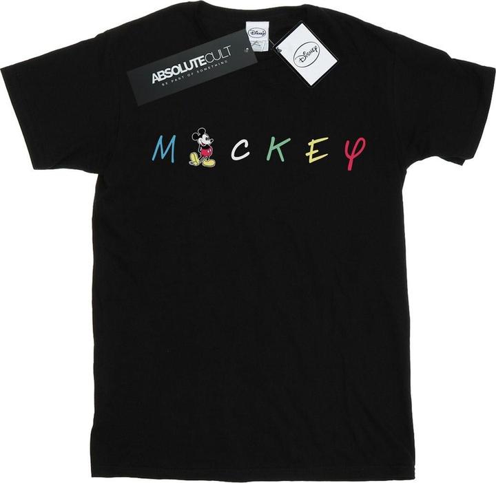 Disney Mickey Mouse Wording Logo TShirt (XXL)
