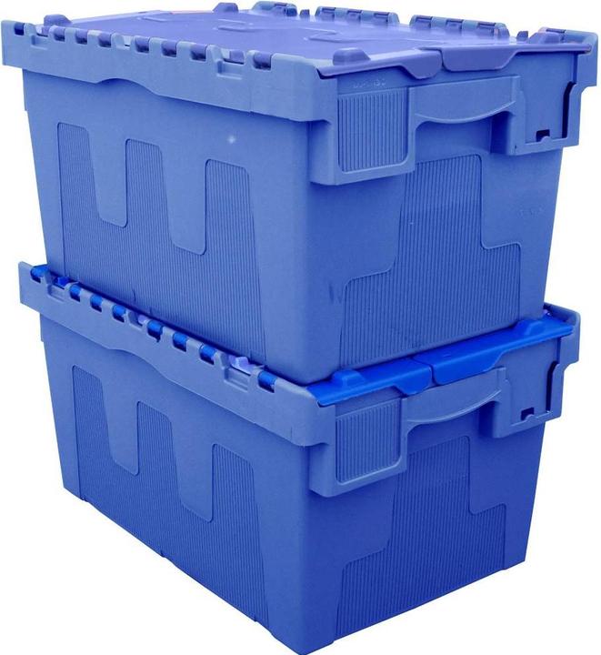 Image du produit Viso Boîte à couvercle rabattable (L x l x H) 600 (600 x 400 x 320 mm, 50 l)