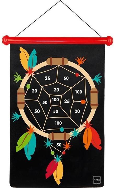 Actual product image Scratch Indian dart game (German, French, Italian)