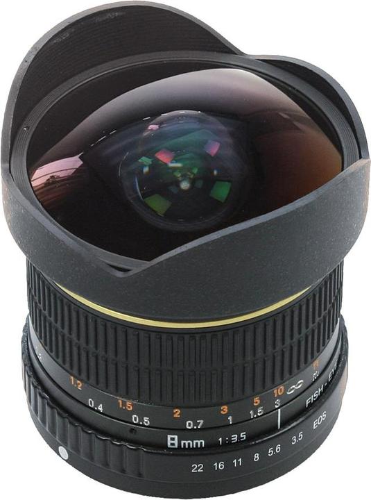 Immagine prodotto Dörr Obiettivo Fisheye 8 mm f 3,5, per Sony (Sony A, APS-C / DX)