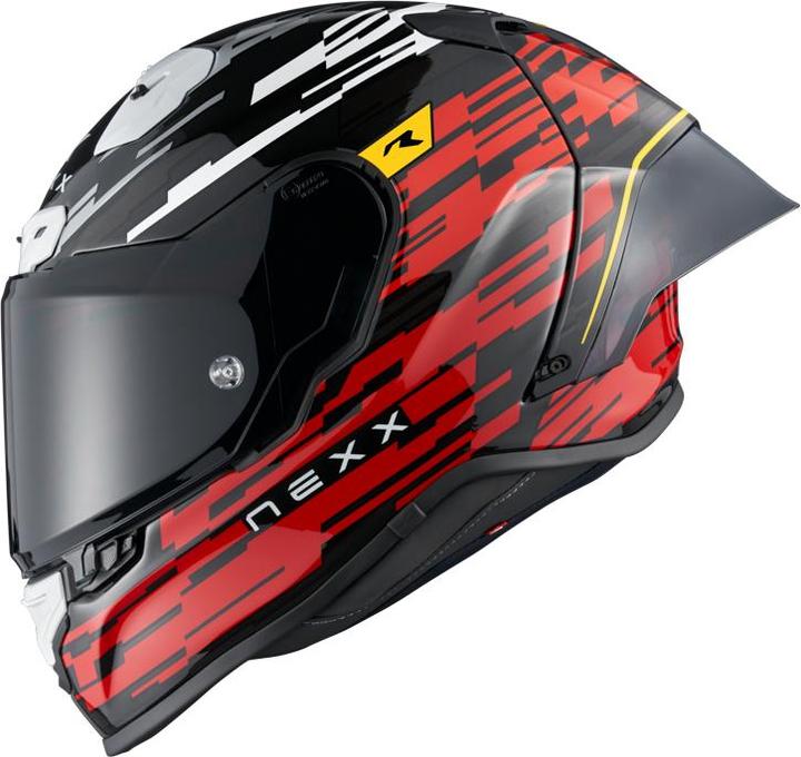 Actual product image Nexx X.R3R GLITCH RACER Integralhelm (L)