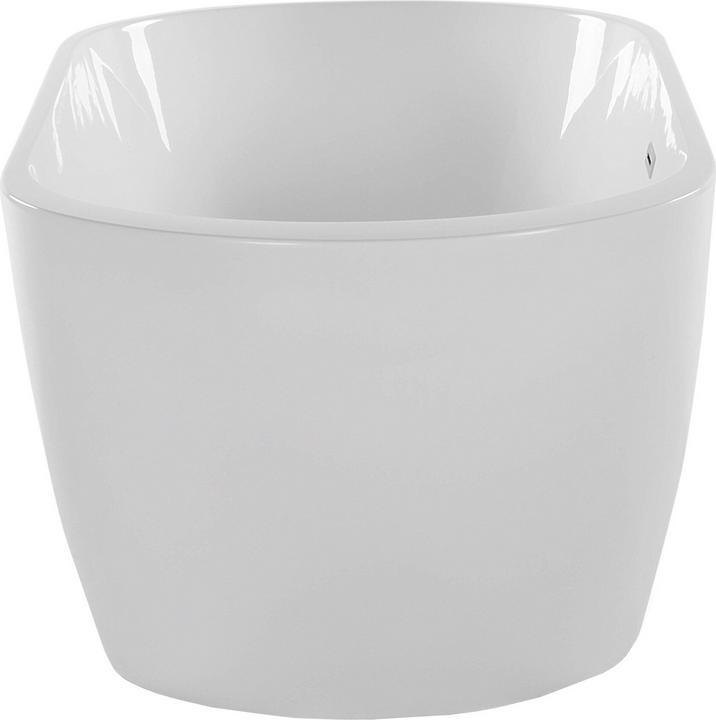 Produktbild Beliani Badewanne freistehend oval weiss 160 x 75 cm NEVIS (203 l, 75 cm, 160 cm)