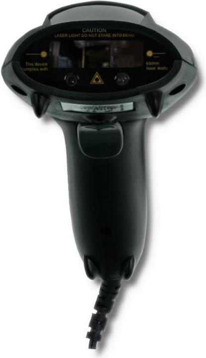 Image du produit Qoltec 50861 Wired Laser Barcode Scanner 1D (Codes à barres 1D)