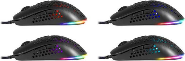Actual product image Defender GM-620L SHEPARD 12800dpi 7P backlit gaming mouse (Cable)