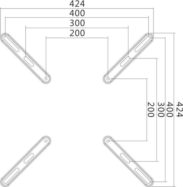 Produktbild LogiLink VESA Adapter (Adapter- / Montageplatten)