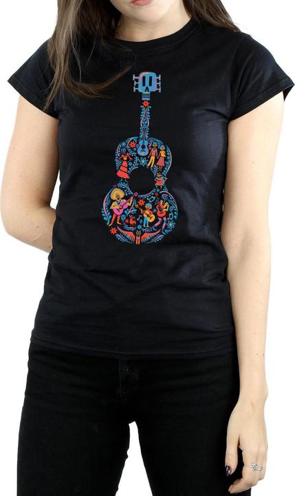 Image du produit Disney - T-shirt COCO GUITAR PATTERN - Femme (XL)