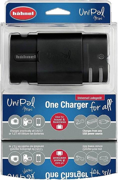 Actual product image Hähnel Universal charger UniPal-Mini II (Camera battery charger)