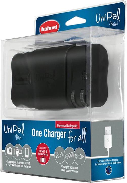 Actual product image Hähnel Universal charger UniPal-Mini II (Camera battery charger)