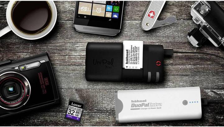Actual product image Hähnel Universal charger UniPal-Mini II (Camera battery charger)