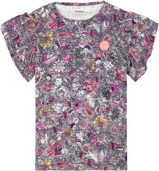Garcia T Shirt mit allover Print