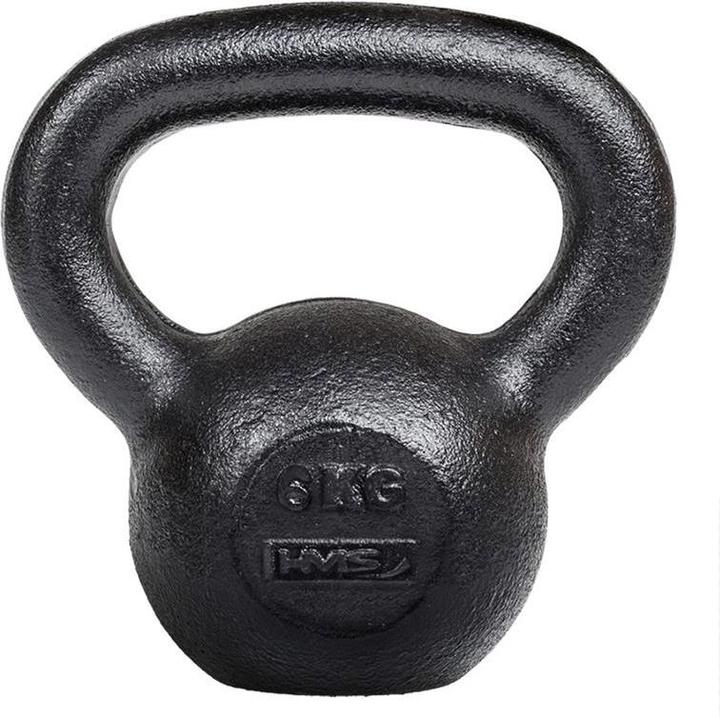 Actual product image HMS Cast Iron Kettlebell 6kg KZG6