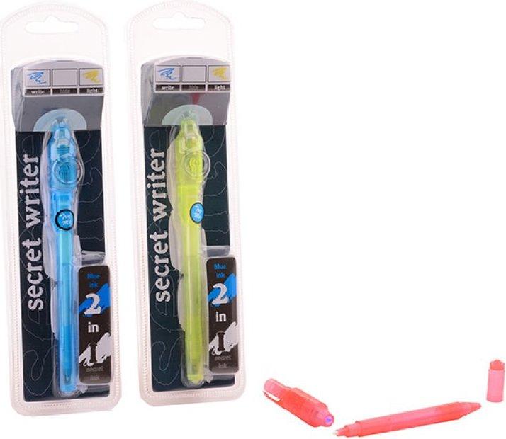 Actual product image Sombo 2 in 1 secret pen (Blue, Yellow, Red, Assorted, 1 x)