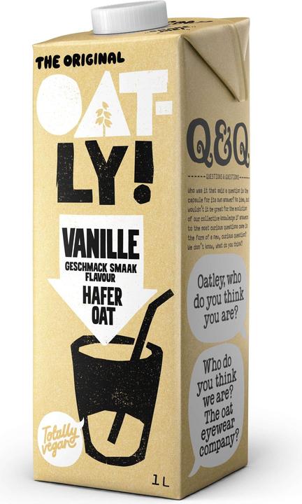 Actual product image Oatly Vanilla (6 x 100 cl)