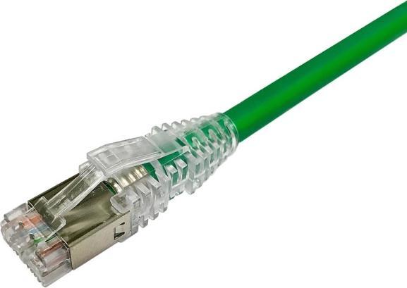 Produktbild Commscope NPC6ASZDB-GN, 3 m, Cat6a, S/FTP (S-STP), RJ-45, Grün