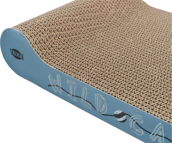 Image du produit Trixie Planche à découper Chat sauvage (1 cm, Orange, Bleu, Beige)