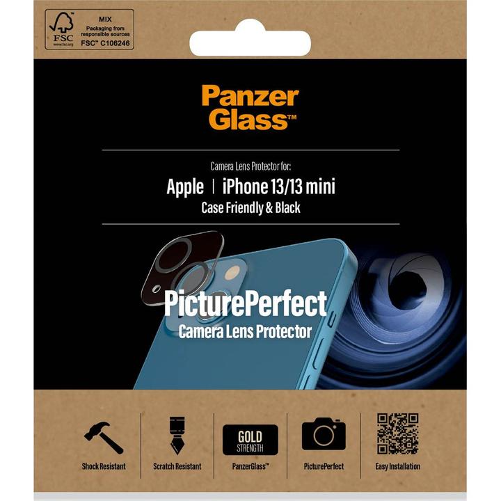 Actual product image PanzerGlass Camera Protector (1 Piece, Apple iPhone 13 mini, Apple iPhone 13)