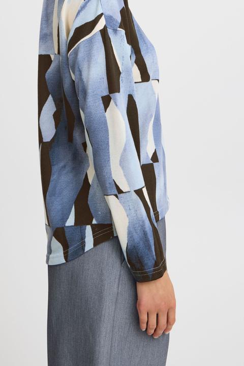 Actual product image B.young BYPIETA AOP CREW 20815356 (XS)