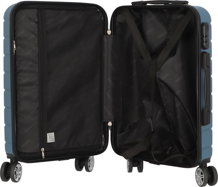 Immagine prodotto Nowi Carrello da cabina a 4 ruote Bergamo 56 cm (37.40 l, Bagaglio a mano (fino a 50 litri))