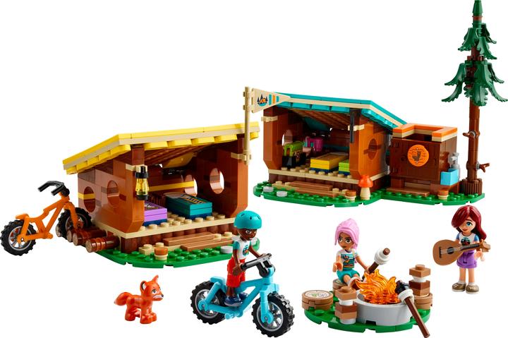 Actual product image LEGO 42624 Cosy huts in the adventure camp (42624, LEGO Friends)