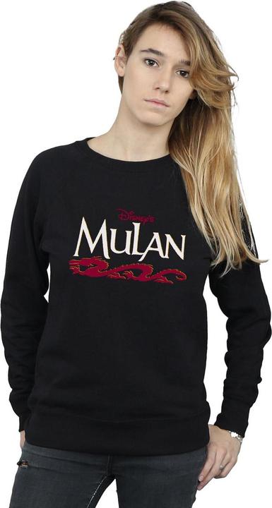 Actual product image Disney Womens/Ladies Mulan Script Sweatshirt (M)