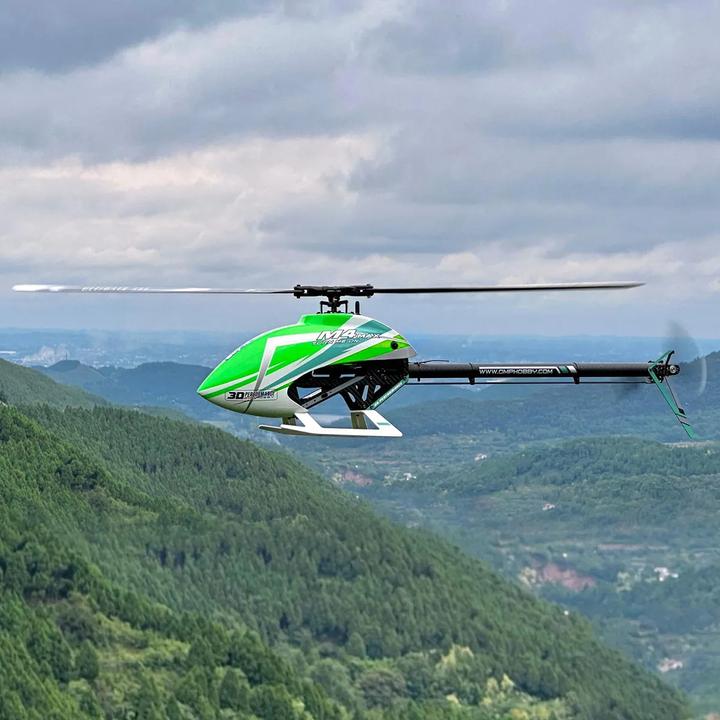 Immagine prodotto OMP Hobby Elicottero M4 Max verde, kit