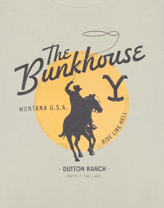 Immagine prodotto Yellowstone The Bunkhouse Maglietta Maniche Corte Uomo (3XL)