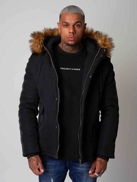 Image du produit Project X Paris Manteau parka à bandes (XL)