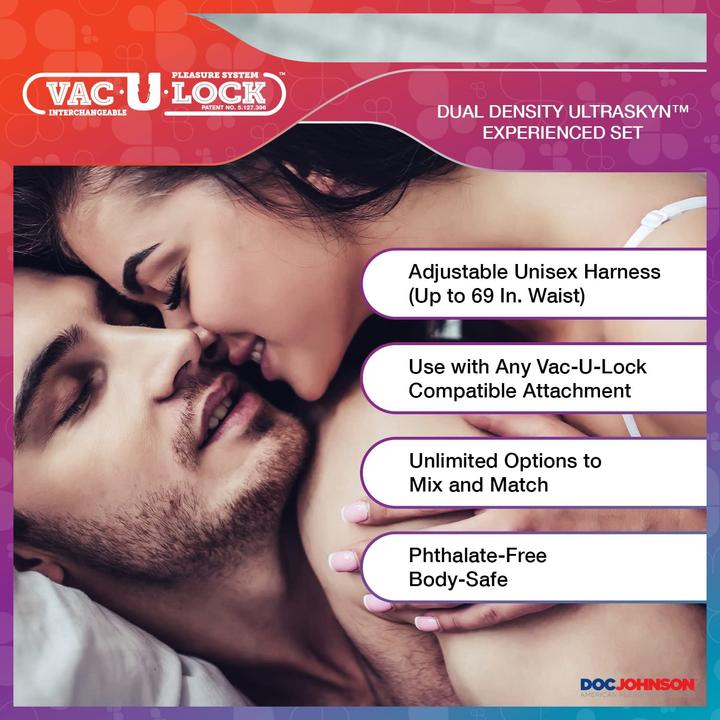 Productafbeelding Doc Johnson Vac-U-Lock - Kristallen Jellies Set