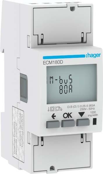 Actual product image Hager ECM180D