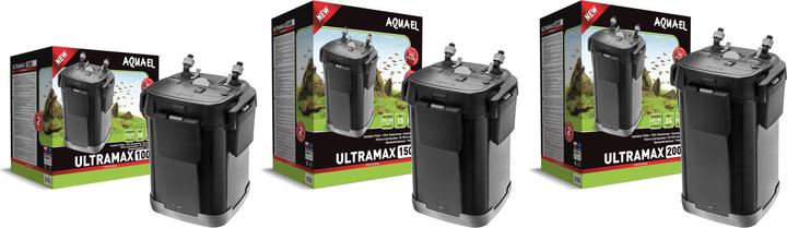 Produktbild Aquael Ultramax 1000 (300 l, Aussenfilter, Salzwasser, Süsswasser)